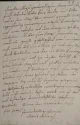 Ein Brief von Maria Theresia an König Friedrich II., in dem sie um seine Unterstützung für die Kaiserwahl ihres Mannes Franz I. bittet, 11. November 1740